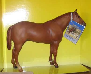 Breyer #1112 Hightower Chestnut Stud Spider Movie Stunt Horse High Tower