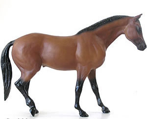 #450 Rugged Lark Bay QH Famous Quarter Horse Stallion Bi-color Eyes