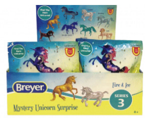 #6938 Stablemate Mystery Unicorn Surprise Series 3 Blind Bag Unicorns Fire & Ice