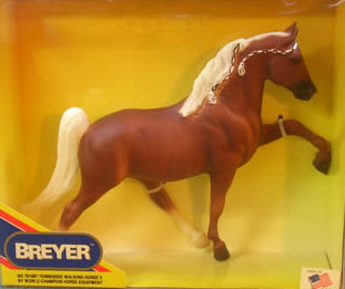 Breyer #701097 Tennessee Walking Horse II Chestnut TWH SR Midnight Sun Walking Horse WCHE