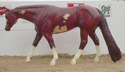 Peter Stone #9651 Chestnut Overo Paint Pinto WP Western Pleasure Horse PS