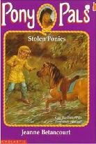 Stolen Ponies Pony Pals #20 Horse Book by Jeanne Betancourt
