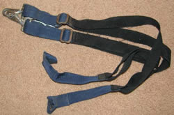 Replacement Elastic Leg Straps for Horse Blanket or Sheet Blue
