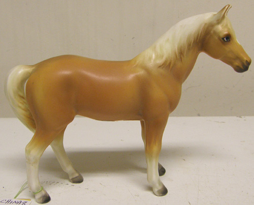 Vintage Norcrest Japan China Horse Palomino Porcelain Horse Figurine