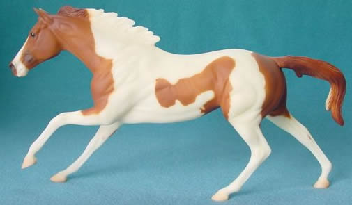 Breyer SR Special Delivery Chestnut Pinto Cigar Paint Running TB Special Run JAH 1999