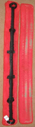 Full Length Fleece Harness Saddle Pad Back Pad Driving Harness Pad Fleece Breastcollar Pad Fleece Britching Breeching Pad Red