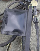 Walsh? Black Patent Leather & Rolled Leather Pleasure Driving Harness Arabian Horse Fine Harness Show Driving Harness & Reins