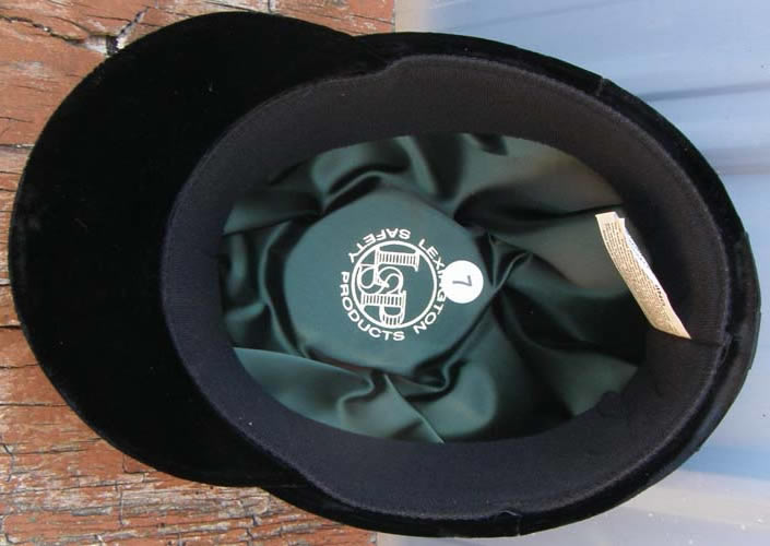 Lexington Velvet Hunt Cap Velvet English Helmet 7 Black