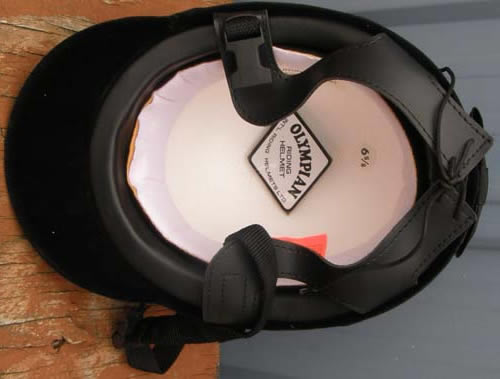 International IRH Olympian English Helmet Riding Helmet ASTM English Helmet w/Harness 6 5/8 Black