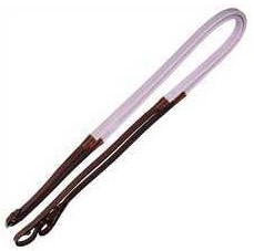 Kincade Rubber Grip Reins Pastel Lavender Event Reins Rainbow Kris Rubber Reins Brown English Reins 5/8&rdquo; x 54&rdquo;