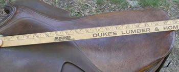 18” All Purpose English Saddle Older AP Close Contact English Saddle