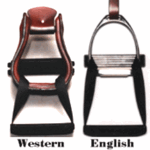 E-Z Mount English Western Stirrup Attachment
