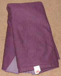 Purple Polyester Fabric Poly Dress Material Remnant