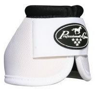 Professional's Choice Ballistic Overreach Horse Boots Bell Boots White M Horse