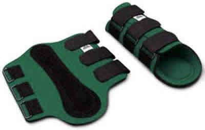 Toklat Neoprene Front Boots Splint Boots Tendon Boots Leg Protection L Horse Green