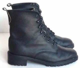 Eddie Bauer Combat Boots Lace Up Paddock Boots English Boots Ladies 5 1/2