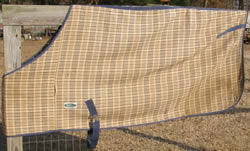 74"-76" CF Urban Outdoors Curvon Baker Blanket Knockoff Stable Blanket Horse Plaid