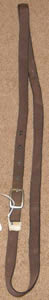 Fabri Tech Nylon Neck Grab Strap Draft Horse Replacement Martingale Neck Strap Brown Horse Jockey Strap