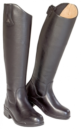 Mountain Horse Sportive High Rider II Zip Back Dress Boots Tall Leather English Boots Riding Boots Ladies 8 Regular Calf