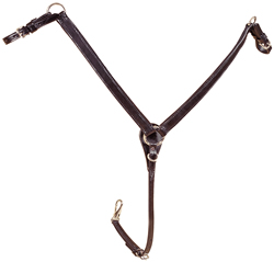 Tory Leather Straight Western Breast Collar Center Ring Western Breastcollar Black Pony Breastcollar