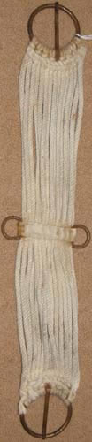 Western Girth 15 Strand Western String Girth Western Cinch 29" Off White