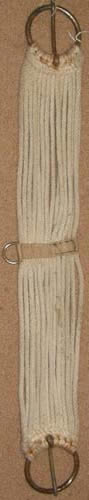 Western Girth 15 Strand Western String Girth Western Cinch 31" Off White