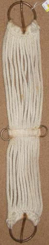 Western Girth 15 Strand Western String Girth Western Cinch 30" Off White