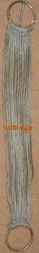 Western Girth 13 Strand Western String Girth Western Cinch 30" Grey
