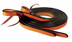 Reinsman Split Reins Western Reins Western Split Reins 5/8” x 8' Lt Oil Leather Reins Honey