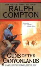 Western book Guns of the Canyonlands By Ralph Compton 