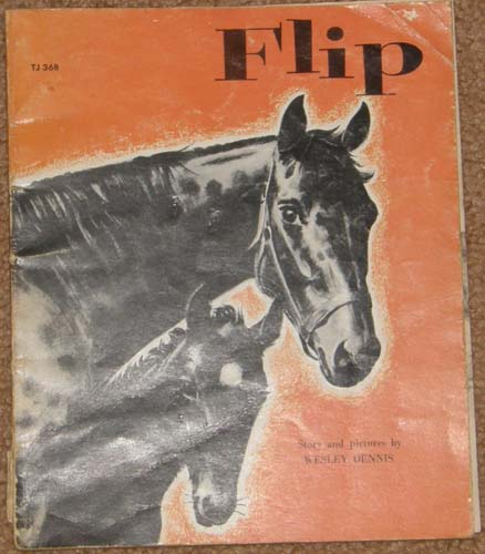 Flip Vintage Horse Book By Wesley Dennis