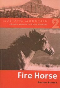 Fire Horse Mustang Mountain Series #2 Horse Book by Sharon Siamon