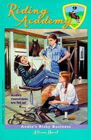 Andie's Risky Business Riding Academy Series #9 Vintage Horse Book By Alison Hart