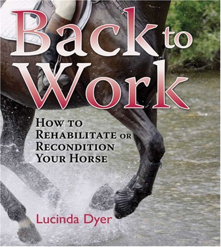 Back To Work How To Rehabilitate or Recondition Your Horse Training Book By Lucinda Dyer