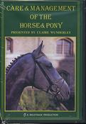 DVD Care & Management of the Horse & Pony by Claire Wunderley