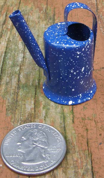 Model Horse Tack Props Breyer Horse Miniature Enamelware Watering Can Coffee Pot Doll House Miniatures