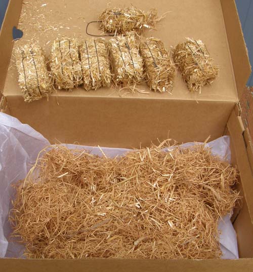 Model Horse Tack Props Breyer Horse Straw Bales Loose Straw Stable Bedding