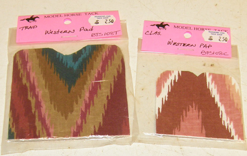 Model Horse Tack Props Breyer Western Saddle Pad Western Saddle Blanket