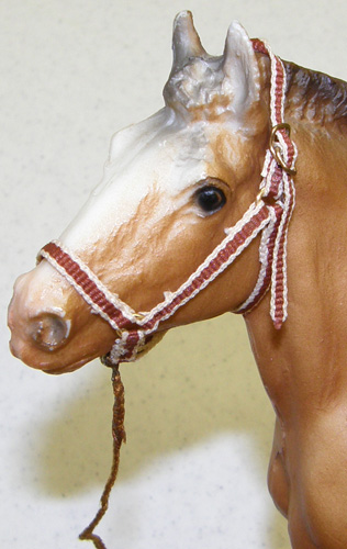 Breyer Model Horse Tack Props Model Horse Traditional Pony Halter & Lead Draft Foal Halter