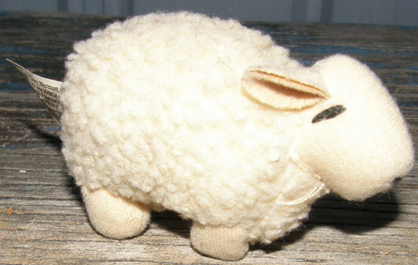 Vintage Plush Babe Sheep McDonalds Collectible Toy Movie Sheep