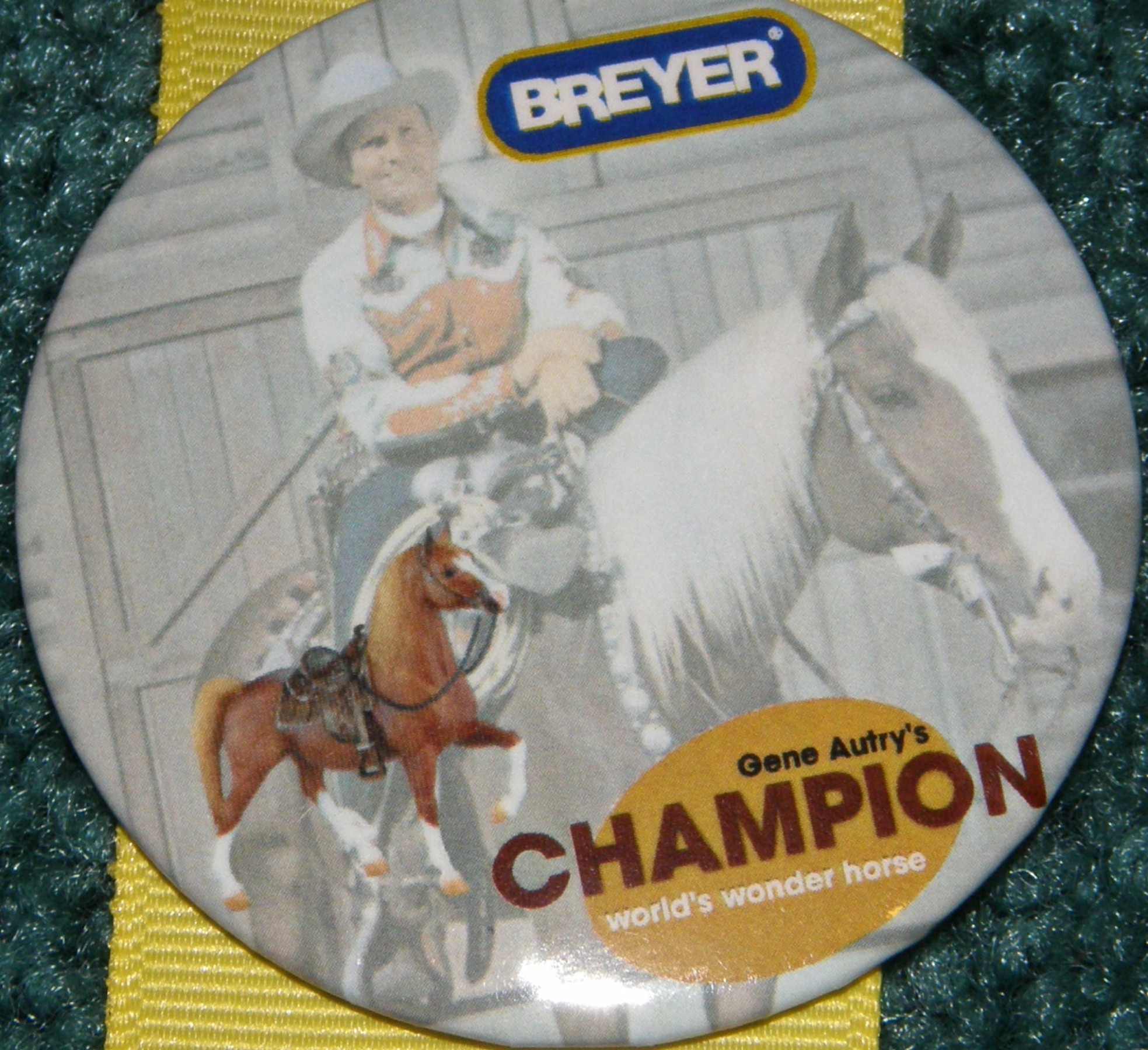 #1111 Gene Autry’s Champion Horse Breyer Button Pin