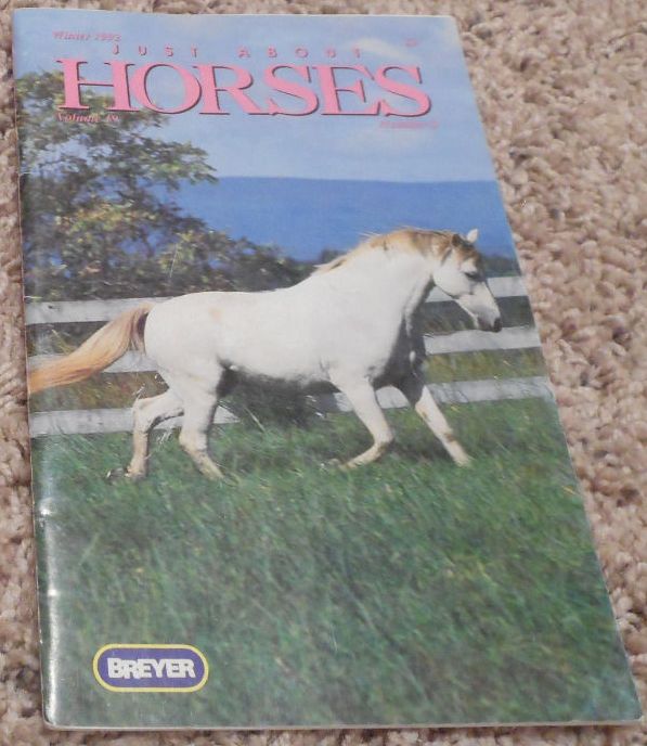 Breyer Just About Horses JAH Winter 1992 Volume 19 Number 05