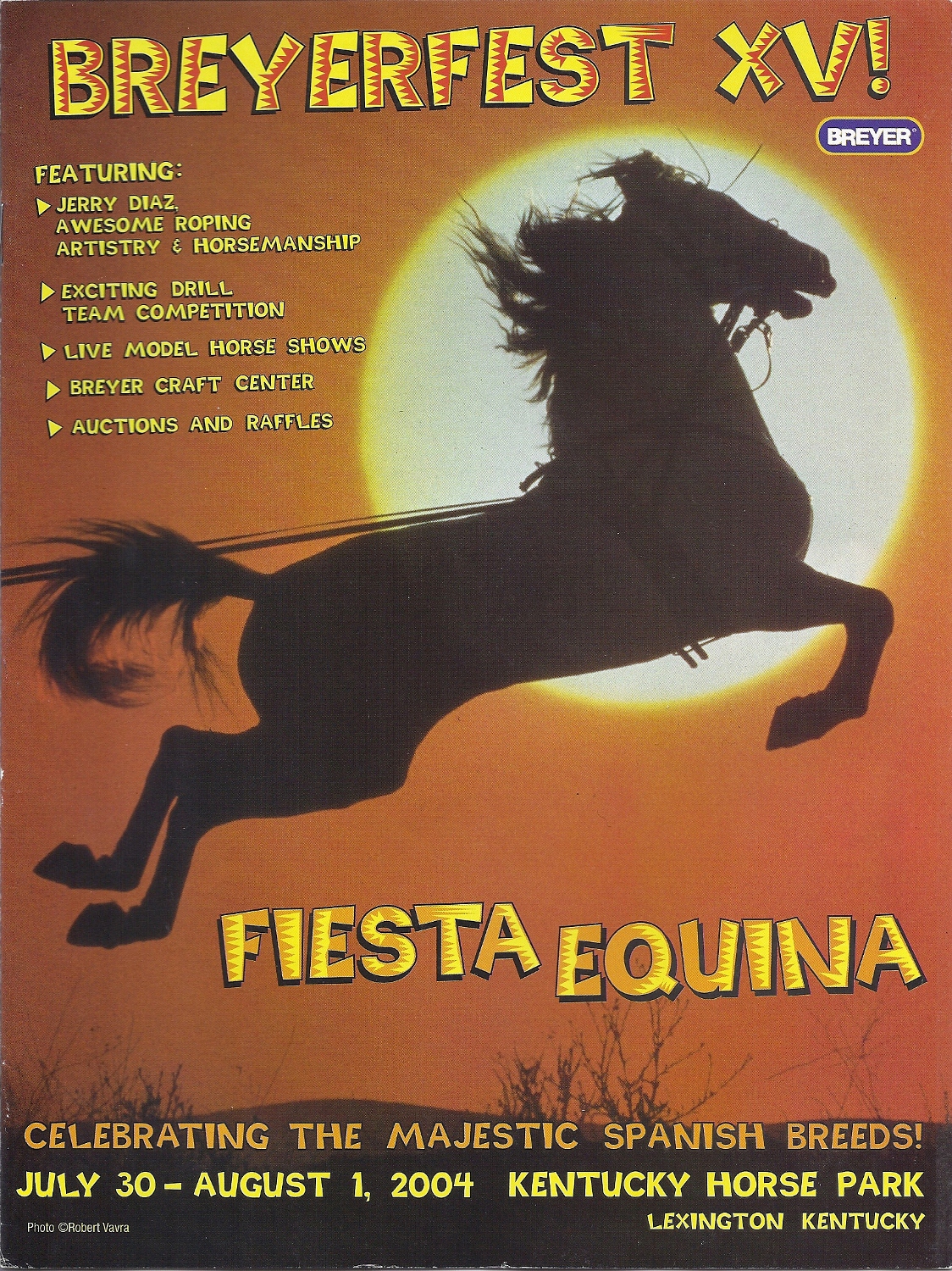 Breyer Just About Horses JAH Supplement July 2004 Fiesta Equina Breyerfest 2004 Program