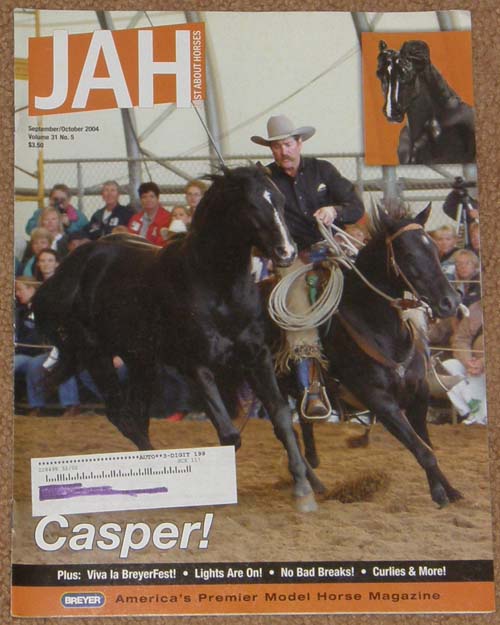 Breyer Just About Horses JAH September/October 2004 Volume 31 Number 5