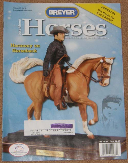 Breyer Just About Horses JAH September/October 2010 Volume 37 Number 5