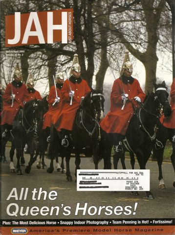 Breyer Just About Horses JAH March/April 2003 Volume 30 Number 2