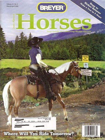 Breyer Just About Horses JAH March/April 2008 Volume 35 Number 2