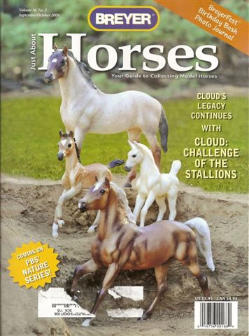 Breyer Just About Horses JAH September/October 2009 Volume 36 Number 5