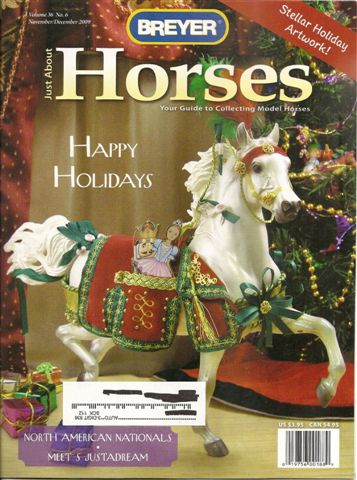 Breyer Just About Horses JAH November/December 2009 Volume 36 Number 6