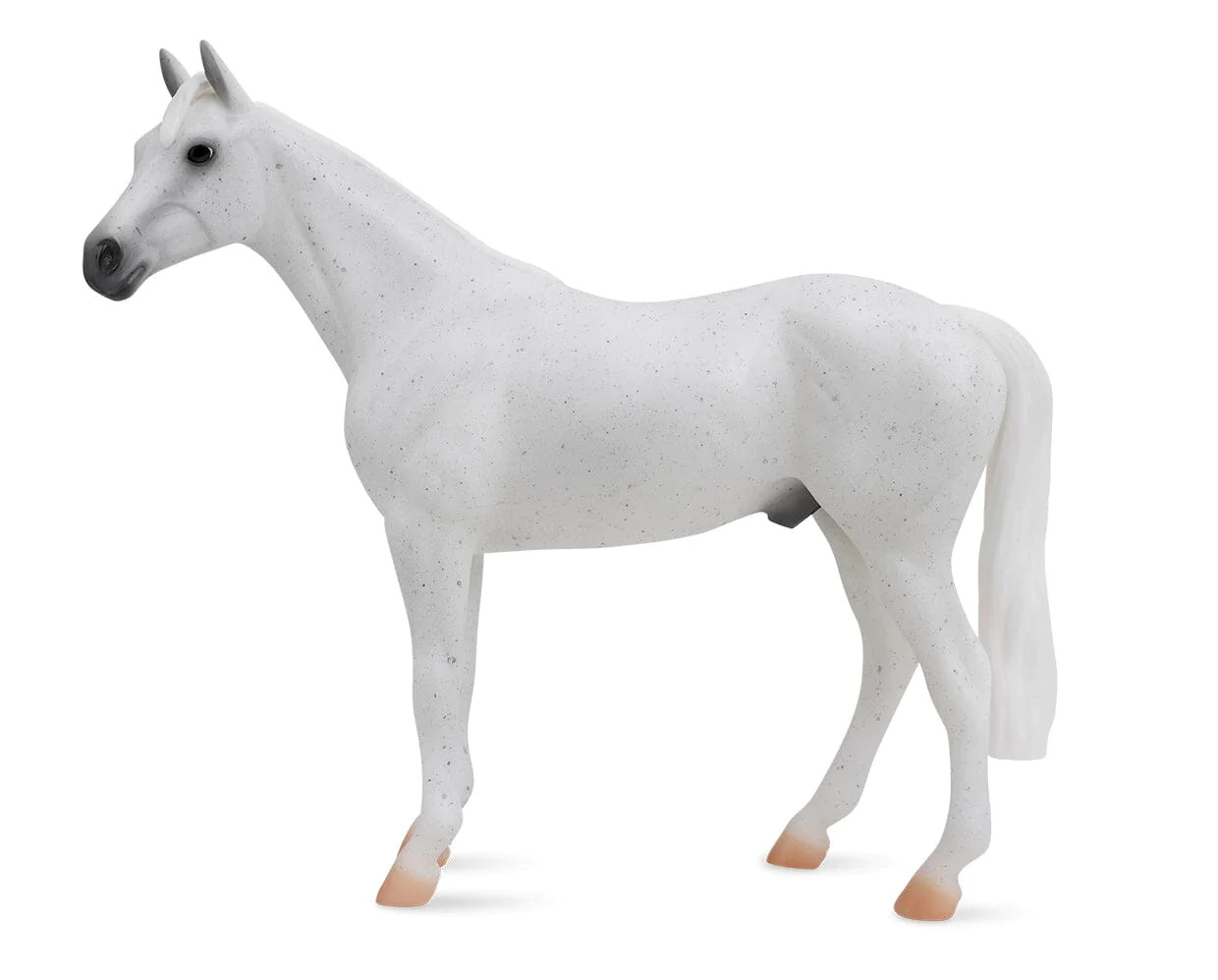 Breyer #1054 Fleabitten Grey Thoroughbred White Best In Show TB